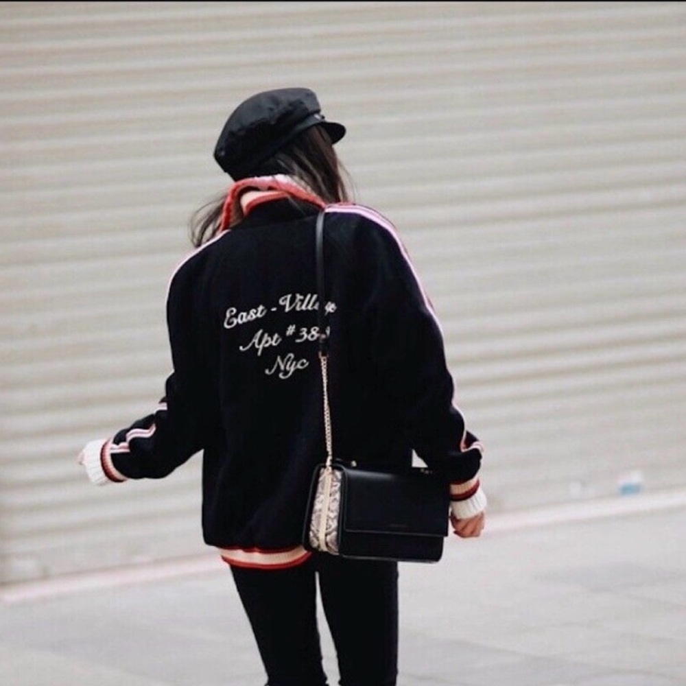 Zara Varsity Jacket - Picture 4 of 9
